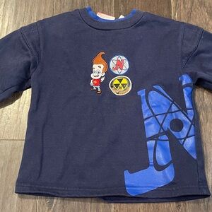 Vintage 90’s Jimmy Neutron Nickelodeon Toddler Sweater Size 5t